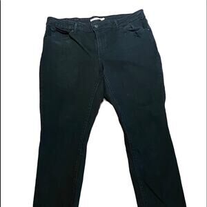 Levi’s Black Classic Mid Rise Skinny Jeans Womens Size 18 or 34 x 30